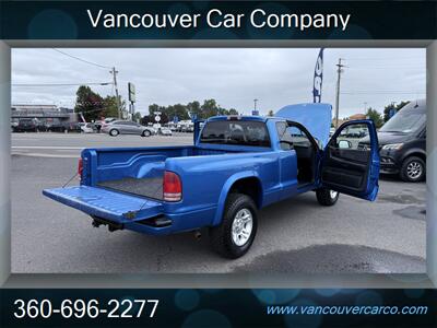 2001 Dodge Dakota 4x4 Club Cab Sport!  V-8! Elder Owned! Low Miles!  Clean Title! Local Truck! Good Carfax History! - Photo 27 - Vancouver, WA 98665