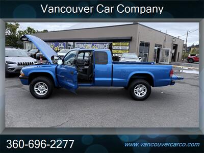 2001 Dodge Dakota 4x4 Club Cab Sport!  V-8! Elder Owned! Low Miles!  Clean Title! Local Truck! Good Carfax History! - Photo 11 - Vancouver, WA 98665