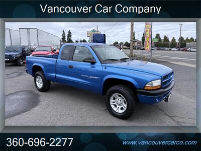2001 Dodge Dakota 4x4 Club Cab Sport!  V-8! Elder Owned! Low Miles!  Clean Title! Local Truck! Good Carfax History! - Photo 8 - Vancouver, WA 98665