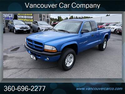 2001 Dodge Dakota 4x4 Club Cab Sport!  V-8! Elder Owned! Low Miles!  Clean Title! Local Truck! Good Carfax History! - Photo 3 - Vancouver, WA 98665