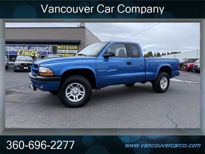 2001 Dodge Dakota 4x4 Club Cab Sport!  V-8! Elder Owned! Low Miles!  Clean Title! Local Truck! Good Carfax History! - Photo 24 - Vancouver, WA 98665