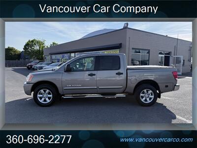 2008 Nissan Titan SE Crew Cab 4x4! V8! Local Truck! Clean Title!  Strong Carfax History! Great Price Point! Impressive! - Photo 1 - Vancouver, WA 98665
