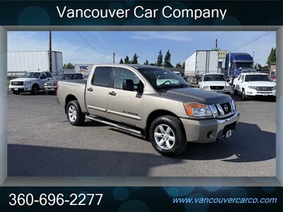 2008 Nissan Titan SE Crew Cab 4x4! V8! Local Truck! Clean Title!  Strong Carfax History! Great Price Point! Impressive! - Photo 24 - Vancouver, WA 98665