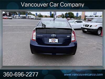 2012 Toyota Prius Model Three! Rated 50 MPG! Clean Title! Low Miles! Local Car! Accident Free Carfax Report! Great Value! - Photo 6 - Vancouver, WA 98665