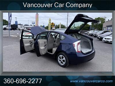 2012 Toyota Prius Model Three! Rated 50 MPG! Clean Title! Low Miles! Local Car! Accident Free Carfax Report! Great Value! - Photo 32 - Vancouver, WA 98665