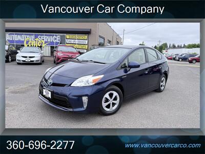 2012 Toyota Prius Model Three! Rated 50 MPG! Clean Title! Low Miles! Local Car! Accident Free Carfax Report! Great Value! - Photo 3 - Vancouver, WA 98665