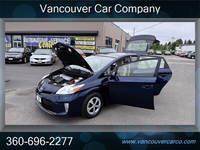 2012 Toyota Prius Model Three! Rated 50 MPG! Clean Title! Low Miles! Local Car! Accident Free Carfax Report! Great Value! - Photo 30 - Vancouver, WA 98665