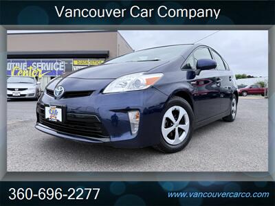 2012 Toyota Prius Model Three! Rated 50 MPG! Clean Title! Low Miles! Local Car! Accident Free Carfax Report! Great Value! - Photo 37 - Vancouver, WA 98665