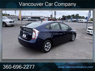 2012 Toyota Prius Model Three! Rated 50 MPG! Clean Title! Low Miles! Local Car! Accident Free Carfax Report! Great Value! - Photo 7 - Vancouver, WA 98665