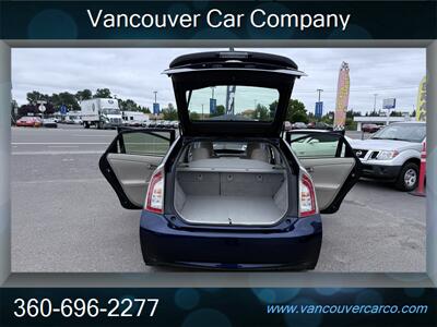 2012 Toyota Prius Model Three! Rated 50 MPG! Clean Title! Low Miles! Local Car! Accident Free Carfax Report! Great Value! - Photo 35 - Vancouver, WA 98665