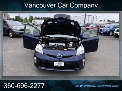 2012 Toyota Prius Model Three! Rated 50 MPG! Clean Title! Low Miles! Local Car! Accident Free Carfax Report! Great Value! - Photo 34 - Vancouver, WA 98665