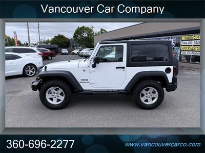 2014 Jeep Wrangler Sport! Hardtop! Clean Title! Only 70K Low Miles! Strong Carfax History! Great Value! Impressive! - Photo 1 - Vancouver, WA 98665