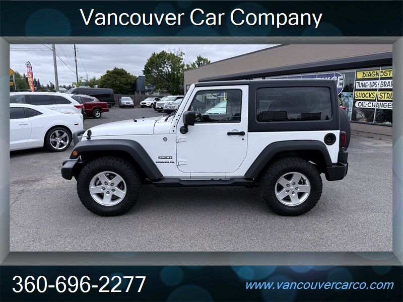 2014 Jeep Wrangler Sport! Hardtop! Clean Title! Only 70K Low Miles!  Strong Carfax History! Great Value! Impressive!