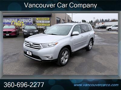 2012 Toyota Highlander 4x4 Limited! Clean Title! 3rd Row! Low Miles!  Strong Carfax History! Iconic Styling! Leather! Loaded! Rare Find! - Photo 3 - Vancouver, WA 98665