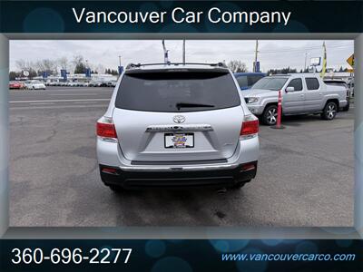 2012 Toyota Highlander 4x4 Limited! Clean Title! 3rd Row! Low Miles!  Strong Carfax History! Iconic Styling! Leather! Loaded! Rare Find! - Photo 5 - Vancouver, WA 98665