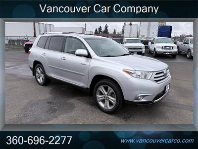 2012 Toyota Highlander 4x4 Limited! Clean Title! 3rd Row! Low Miles!  Strong Carfax History! Iconic Styling! Leather! Loaded! Rare Find! - Photo 8 - Vancouver, WA 98665