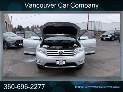 2012 Toyota Highlander 4x4 Limited! Clean Title! 3rd Row! Low Miles!  Strong Carfax History! Iconic Styling! Leather! Loaded! Rare Find! - Photo 30 - Vancouver, WA 98665