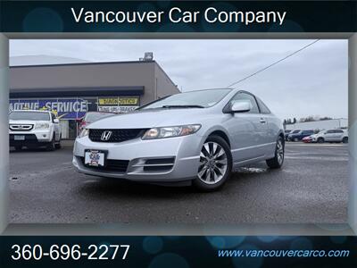 2009 Honda Civic EX! Carfax 1 Owner! Clean Title! Low 79,000 Miles!  Good Carfax History Report! Fun! Sporty! Coupe! Great Value! - Photo 34 - Vancouver, WA 98665