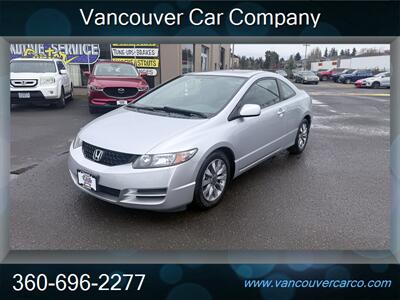 2009 Honda Civic EX! Carfax 1 Owner! Clean Title! Low 79,000 Miles!  Good Carfax History Report! Fun! Sporty! Coupe! Great Value! - Photo 2 - Vancouver, WA 98665