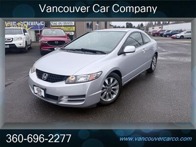 2009 Honda Civic EX! Carfax 1 Owner! Clean Title! Low 79,000 Miles!  Good Carfax History Report! Fun! Sporty! Coupe! Great Value! - Photo 3 - Vancouver, WA 98665