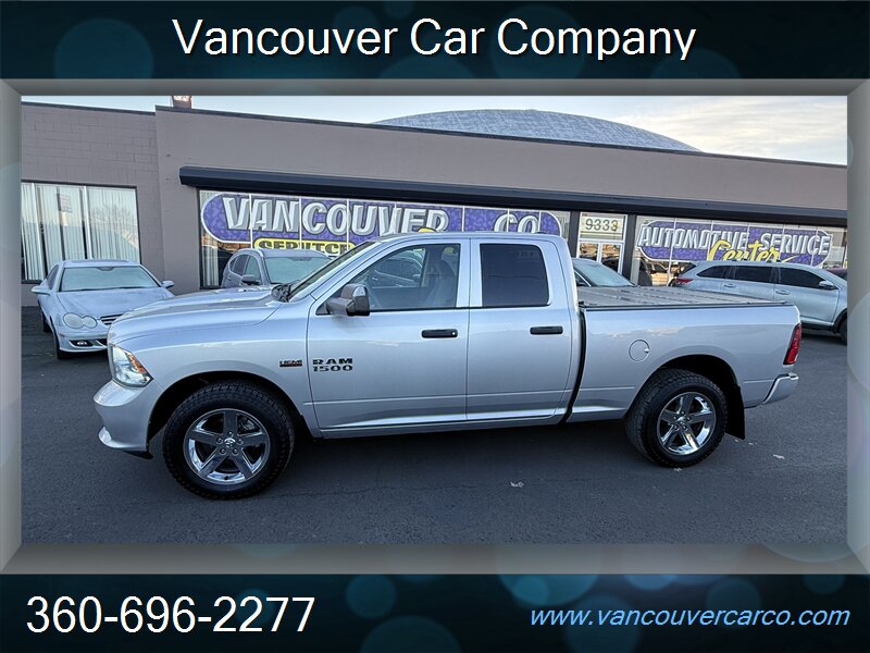 2017 RAM 1500 4x4 Quad Cab! Express! Local! Low Miles! HEMI!  Clean Title! Strong Carfax History! Impressive! - Photo 1 - Vancouver, WA 98665