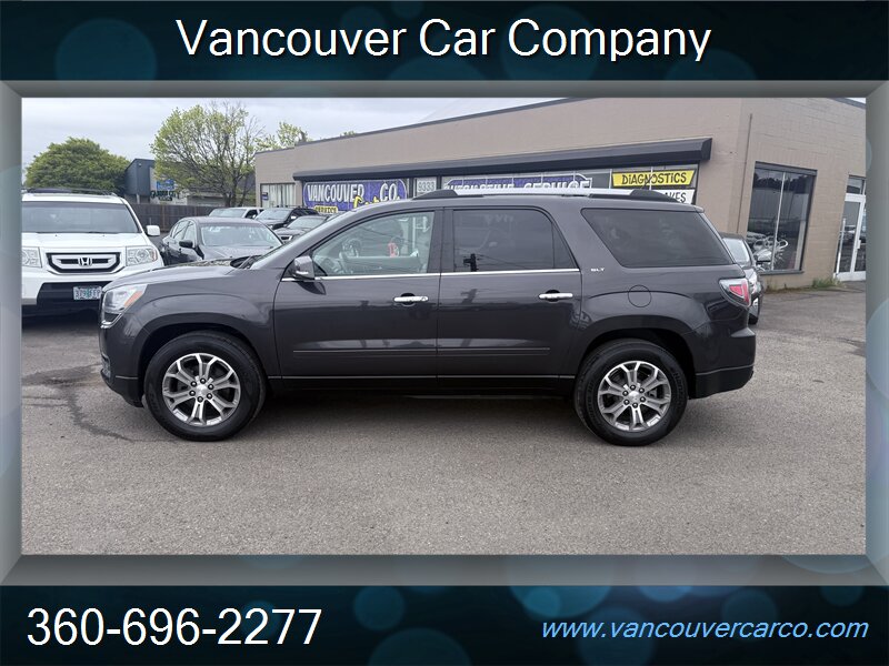 2014 GMC Acadia SLT-1! 3rd Row! Clean Title! Low Miles! Local!  Strong Carfax History! Leather! Great Value! - Photo 1 - Vancouver, WA 98665