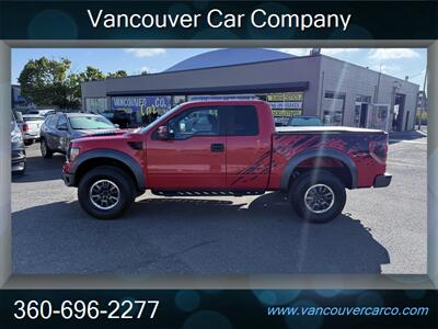 2010 Ford F-150 SVT Raptor 4x4! Rare Find! Local! Low Miles!  Clean Title! Strong Carfax History! Impressive! - Photo 1 - Vancouver, WA 98665