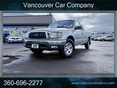 2002 Toyota Tacoma SR5! Rare 5 Spd Manual! Clean Title! Low Miles!  Local Truck! Great Carfax History Report! Adult Owned! - Photo 3 - Vancouver, WA 98665