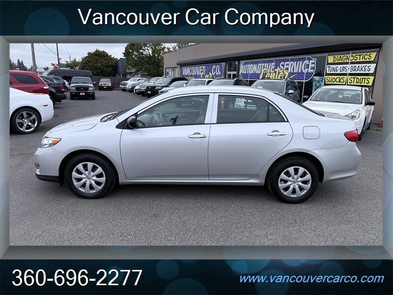2009 Toyota Corolla Only 52,000 Low Miles! Clean Title! 1 local Owner!  Great Carfax History! Rare Find! Excellent Value!