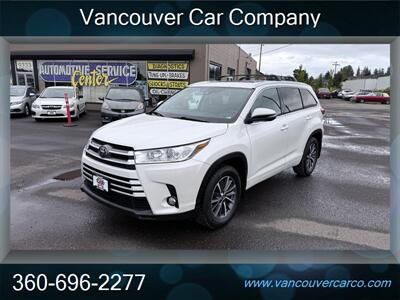 2018 Toyota Highlander XLE AWD! 3 Row Seating! Clean Title! Low Miles! Locally Owned! Strong Carfax History Report! 8 Passenger! Impressive! - Photo 2 - Vancouver, WA 98665