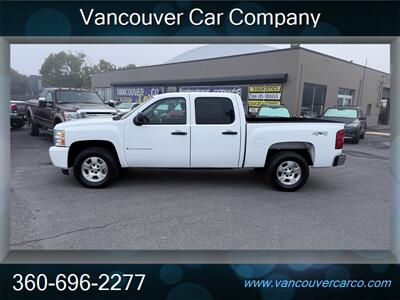 2008 Chevrolet Silverado 1500 4x4 LT1 Crew Cab! Local Truck! Low Miles!  Clean Title! Strong Carfax History! Solid! - Photo 1 - Vancouver, WA 98665