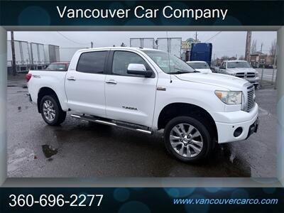 2010 Toyota Tundra 4x4 Limited CrewMax! TRD Off-Road! 1 Owner!  Clean Title! Low Miles! Local Truck! Leather! Moonroof! Impressive! - Photo 9 - Vancouver, WA 98665