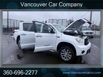 2010 Toyota Tundra 4x4 Limited CrewMax! TRD Off-Road! 1 Owner!  Clean Title! Low Miles! Local Truck! Leather! Moonroof! Impressive! - Photo 33 - Vancouver, WA 98665