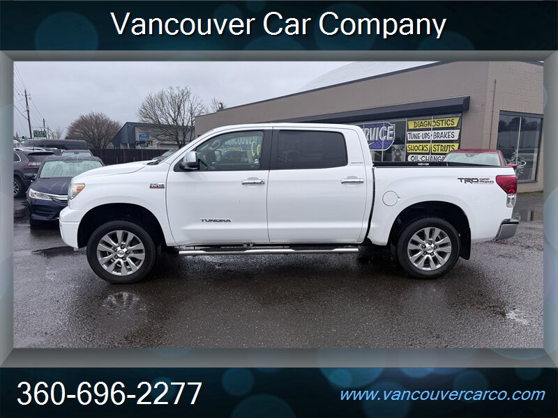 2010 Toyota Tundra 4x4 Limited CrewMax! TRD Off-Road! 1 Owner!  Clean Title! Low Miles! Local Truck! Leather! Moonroof! Impressive!