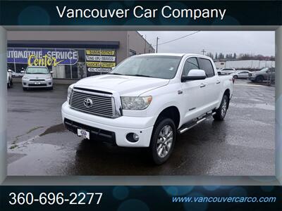 2010 Toyota Tundra 4x4 Limited CrewMax! TRD Off-Road! 1 Owner!  Clean Title! Low Miles! Local Truck! Leather! Moonroof! Impressive! - Photo 2 - Vancouver, WA 98665
