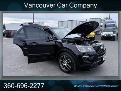 2019 Ford Explorer AWD Sport! Clean Title! Leather! 3rd Row! Low Miles! Safe & Smart Pkg! Great Value! - Photo 35 - Vancouver, WA 98665