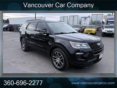 2019 Ford Explorer AWD Sport! Clean Title! Leather! 3rd Row! Low Miles! Safe & Smart Pkg! Great Value! - Photo 8 - Vancouver, WA 98665
