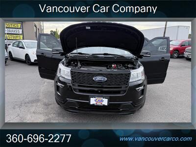 2019 Ford Explorer AWD Sport! Clean Title! Leather! 3rd Row! Low Miles! Safe & Smart Pkg! Great Value! - Photo 37 - Vancouver, WA 98665