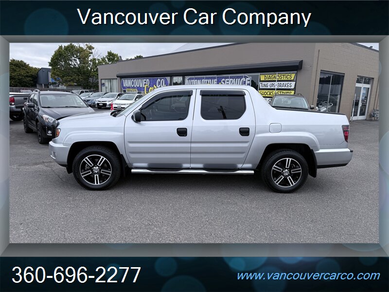 2013 Honda Ridgeline 4x4 Sport! Adult Owned Local! Only 62,000 Miles!  Clean Title! Good Carfax! Very Impressive!