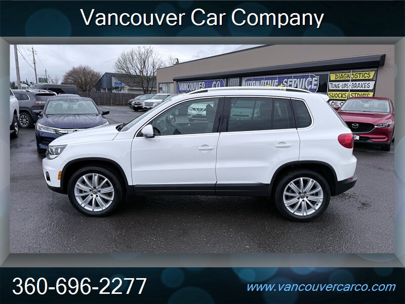 2012 Volkswagen Tiguan SE 4Motion AWD! Clean Title! Moonroof! Low Miles!  Strong Carfax History! Good Service History! Great Value!