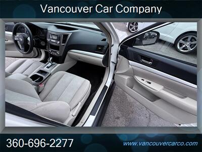 2013 Subaru Legacy All Wheel Drive 2.5i! Clean Title! Great Value!  Good Carfax History w/ Strong Service Records! Affordable Price Point! - Photo 16 - Vancouver, WA 98665