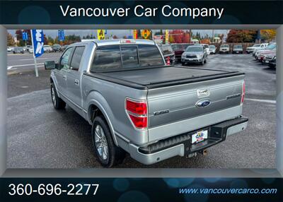 2013 Ford F-150 4x4 Crew Cab Platinum! Moonroof! Leather! Loaded!  Low Miles! Local Truck! Clean Title! Strong Carfax Report! Impressive! - Photo 25 - Vancouver, WA 98665