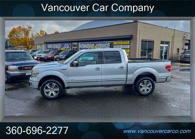 2013 Ford F-150 4x4 Crew Cab Platinum! Moonroof! Leather! Loaded!  Low Miles! Local Truck! Clean Title! Strong Carfax Report! Impressive! - Photo 2 - Vancouver, WA 98665