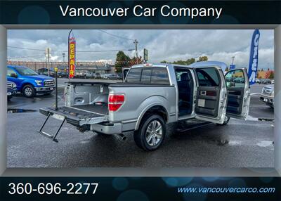 2013 Ford F-150 4x4 Crew Cab Platinum! Moonroof! Leather! Loaded!  Low Miles! Local Truck! Clean Title! Strong Carfax Report! Impressive! - Photo 40 - Vancouver, WA 98665