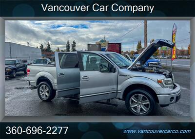 2013 Ford F-150 4x4 Crew Cab Platinum! Moonroof! Leather! Loaded!  Low Miles! Local Truck! Clean Title! Strong Carfax Report! Impressive! - Photo 38 - Vancouver, WA 98665