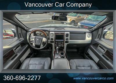 2013 Ford F-150 4x4 Crew Cab Platinum! Moonroof! Leather! Loaded!  Low Miles! Local Truck! Clean Title! Strong Carfax Report! Impressive! - Photo 27 - Vancouver, WA 98665