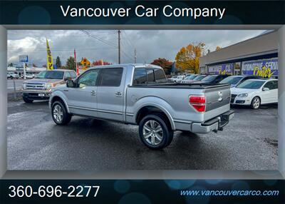 2013 Ford F-150 4x4 Crew Cab Platinum! Moonroof! Leather! Loaded!  Low Miles! Local Truck! Clean Title! Strong Carfax Report! Impressive! - Photo 5 - Vancouver, WA 98665