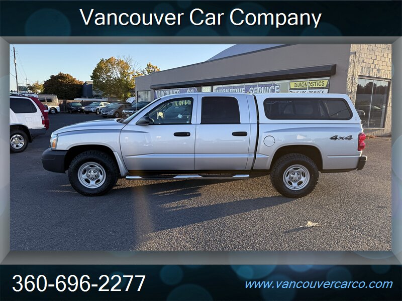 2007 Dodge Dakota ST Quad Cab 4x4! 1 Local Owner! Only 54,000 Miles!  Clean Title! Strong Carfax History! Old Man Nice! Great Value! - Photo 1 - Vancouver, WA 98665