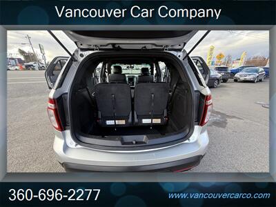 2013 Ford Explorer 4WD XLT! Clean Title! Leather! 3rd Row! Low Miles!  Good Carfax History! Locally Owned! Great Value! - Photo 18 - Vancouver, WA 98665