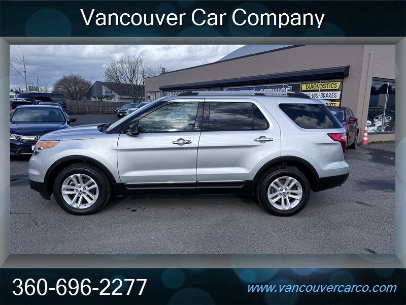 2013 Ford Explorer 4WD XLT! Clean Title! Leather! 3rd Row! Low Miles!  Good Carfax History! Locally Owned! Great Value!